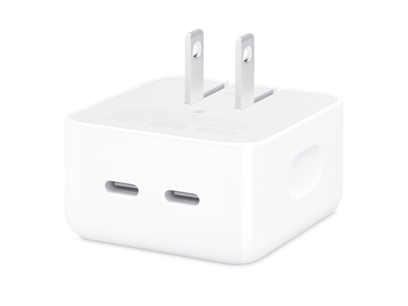 デュアルUSB-Cポート搭載35Wコンパクト電源アダプタ