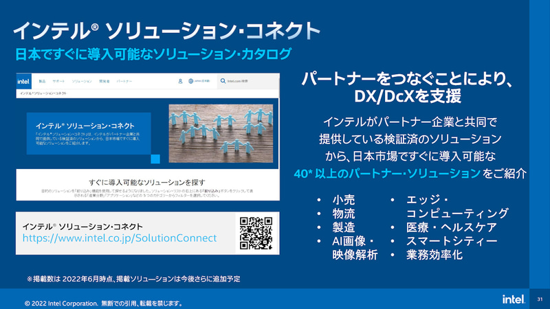 ユーザーとパートナーをインテルがつなぐカタログサービス