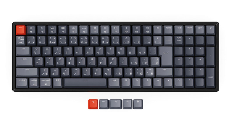 アルミニウムフレームモデル(日本語配列)