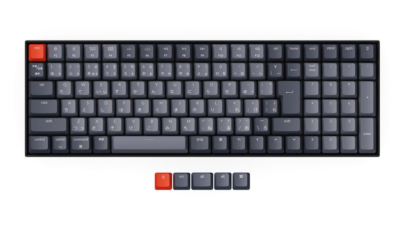 プラスチックフレームモデル(日本語配列)