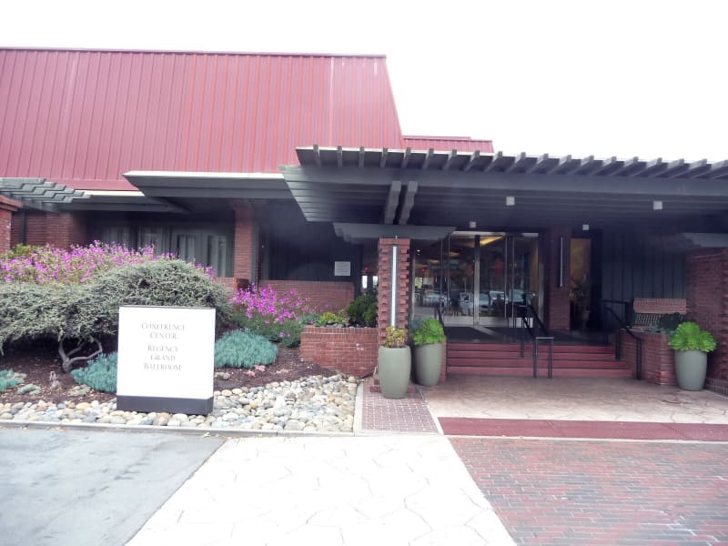 2019年のIMWで会場となったリゾートホテル「Hyatt Regency Monterey」のカンファレンスセンター。2019年5月12日に筆者が撮影した。2023年も同じ会場が使われると予想する