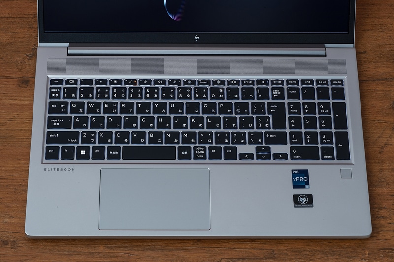 バックライトも装備