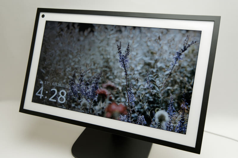 美しい写真を表示するフォトフレームとしても使える