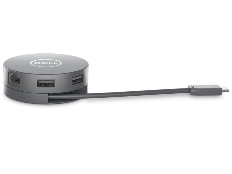Dell 6-in-1 USB-Cマルチポート アダプター - DA305