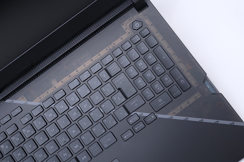 右奥はトランスルーセントというこだわり