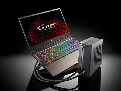 ノートPC マウス、外付け水冷で39dBに静音化できるゲーミングノート - PC