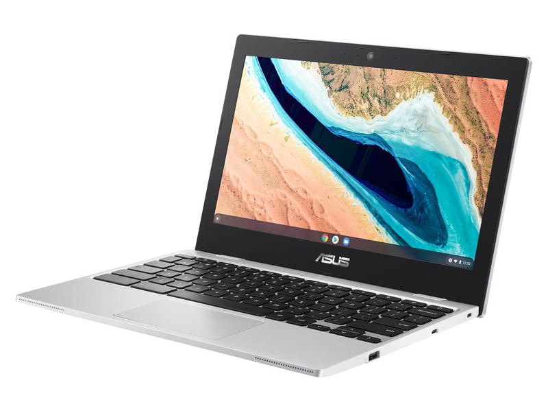 <a href="https://jp.store.asus.com/store/asusjp/ja_JP/pd/productID.5557267700" class="n" target="_blank">製品ページのURL</a><br>直販価格：3万5,820円●形状：クラムシェル●CPU：Celeron N4020(2コア、1.1～2.8GHz)●ディスプレイ：11.6型1,366×768ドット液晶●メモリ：4GB●ストレージ：eMMC 64GB●インターフェイス：USB 3.0 Type-C(USB PD＋DisplayPort対応)×2、USB 3.0×2、Wi-Fi 5、Bluetooth 5.0、カメラ(92万画素)、microSDカードスロット、ヘッドフォン/マイクジャック●サイズ：291.6×200.9×19.5mm●重量：約1.24kg●バッテリ駆動時間：約13.7時間●キーボード配列：日本語●ペン：なし