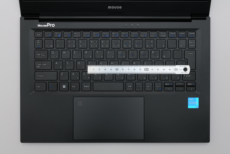 キーピッチは約19.1mm