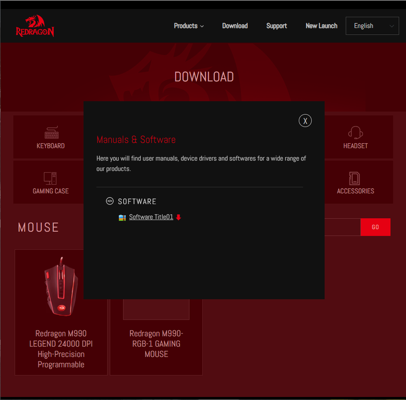 専用ソフトのダウンロードページ。エラー画面のような色合いだが、ここでダウンロードできる
