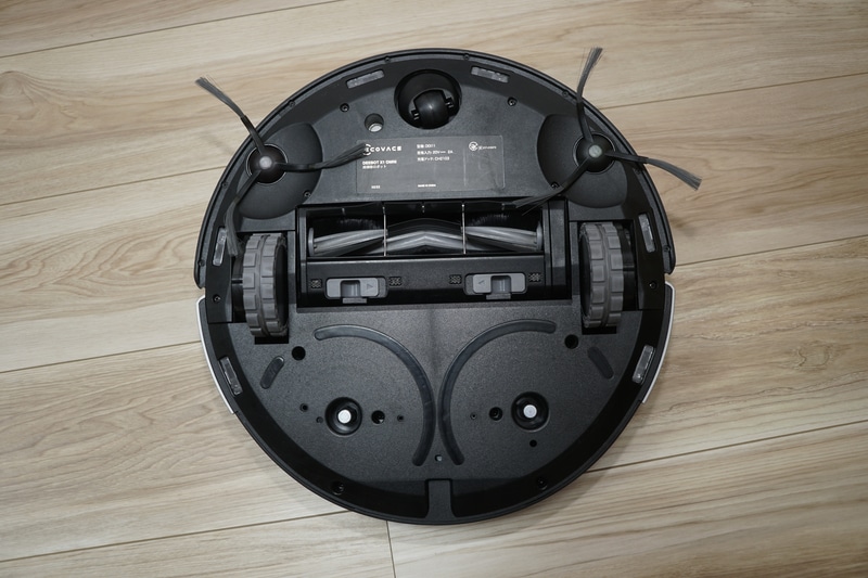 メインブラシを2カ所に取り付け