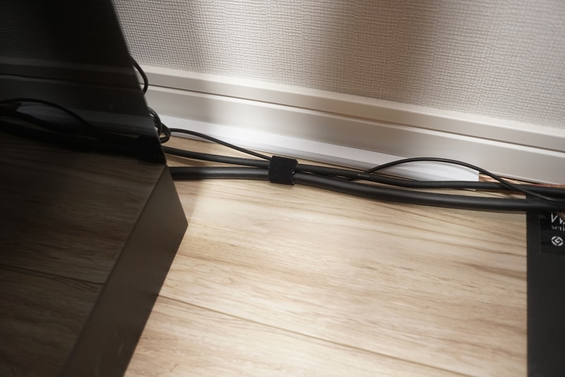 ケーブルを垂らさないようにするか、巻き込まれないようにする、あるいはケーブル近辺はアプリで侵入禁止にするといった工夫がいる