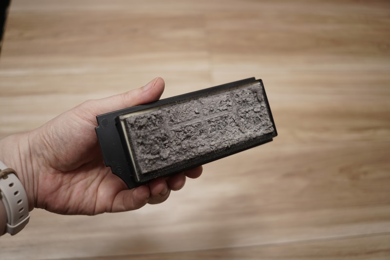 フィルターも目詰まりしてしまった