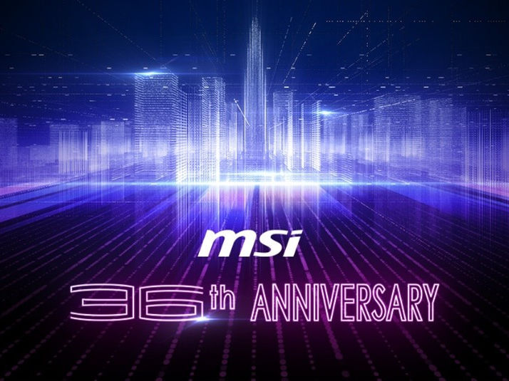 MSI 創業36周年を記念したキャンペーン