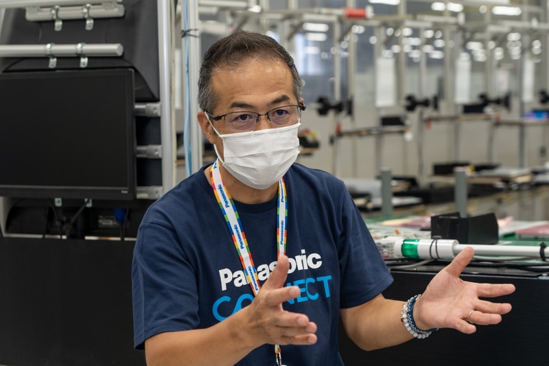 工場の時点で不具合をゼロにすること、自動化推進の目標を語る矢吹氏