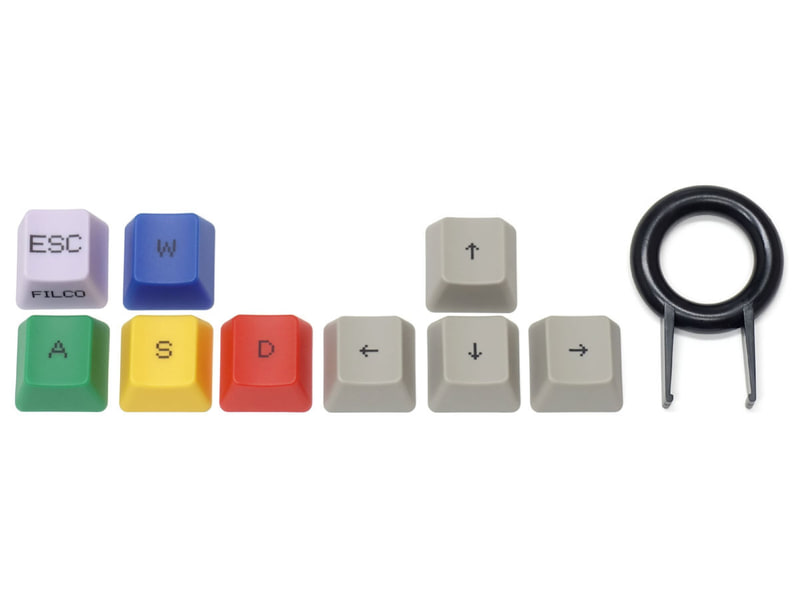 レトロゲームWASDキーキャップセット