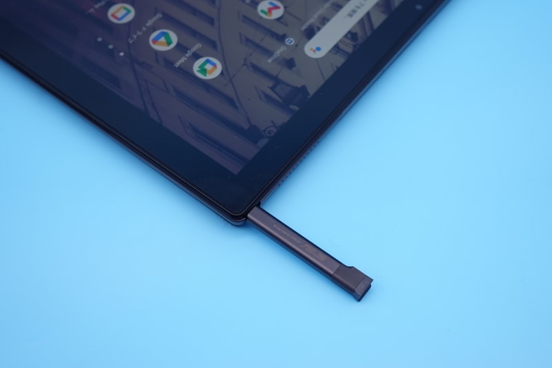 Chromebookのペン対応モデル(写真はASUSの「Chromebook Detachable CM3」)