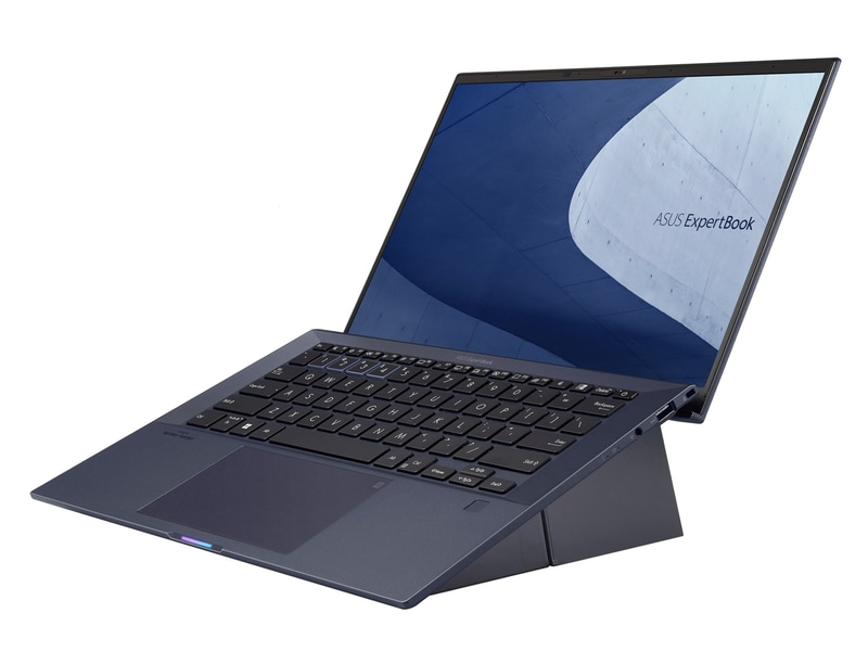 アダプタやケーブルを収納するアクセサリーボックスは、ノートPCスタンドとしても利用可能