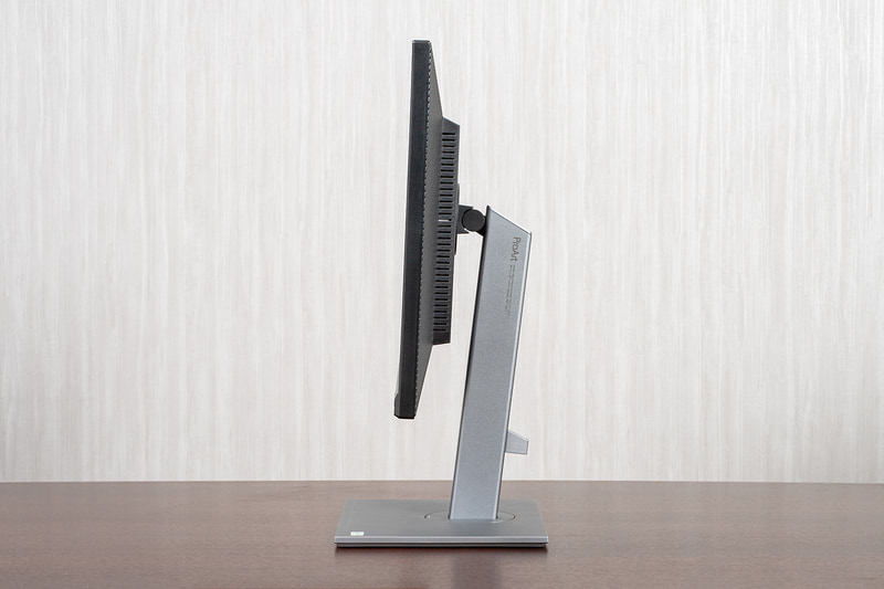 150mmの範囲と高さ調整の幅は広い