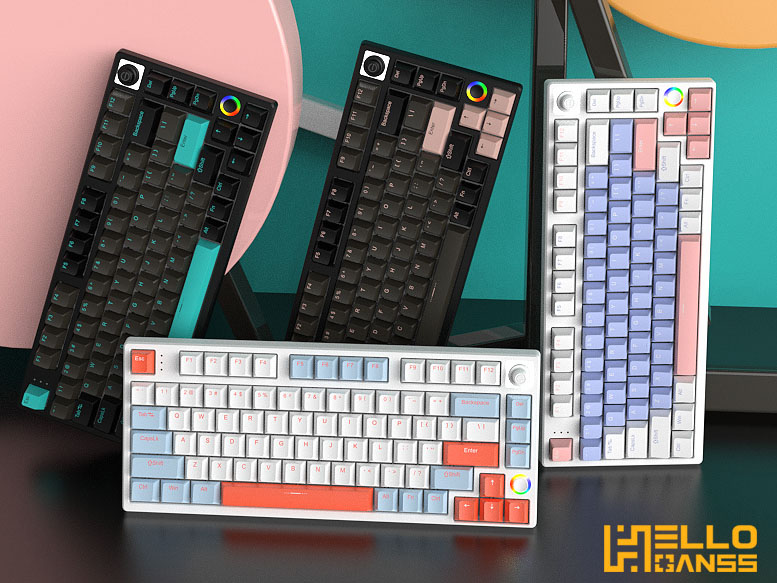 左上からObsidian、GC-02、GC-05、White Feather