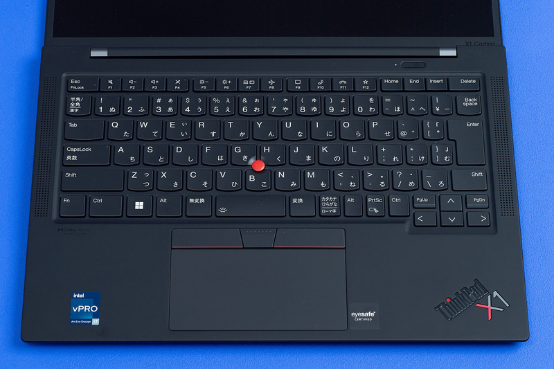 打ちやすさで定評のあるキーボード