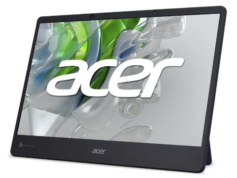 日本エイサー、裸眼3D立体視対応15.6型モニターを一般向けに10月下旬