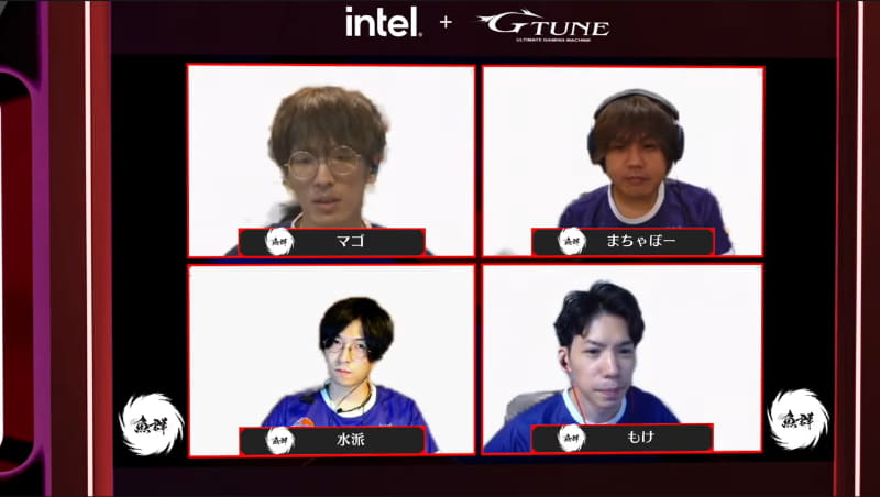 アウェイは魚群で、出場メンバーはマゴ、まちゃぼー、水派、もけ