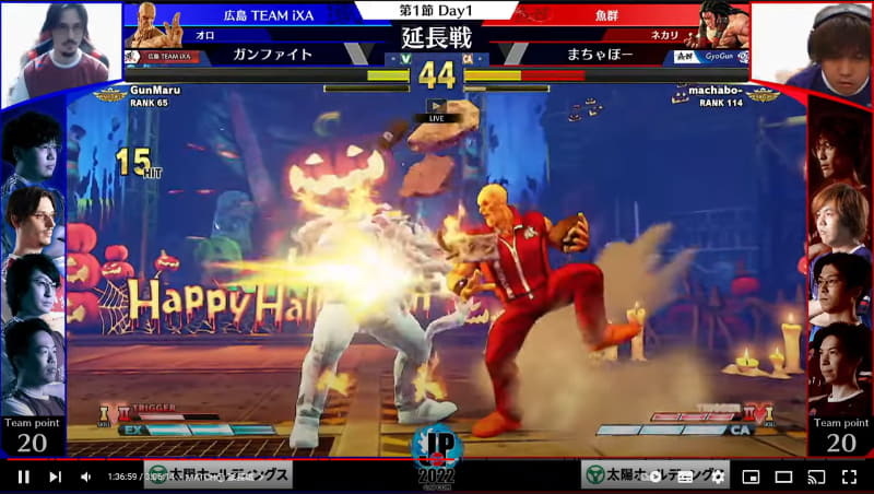 延長戦はまちゃぼーネカリとガンファイトオロのBO1一騎打ち! ガンファイトオロのVトリガー「天狗石」がキラッと光る!