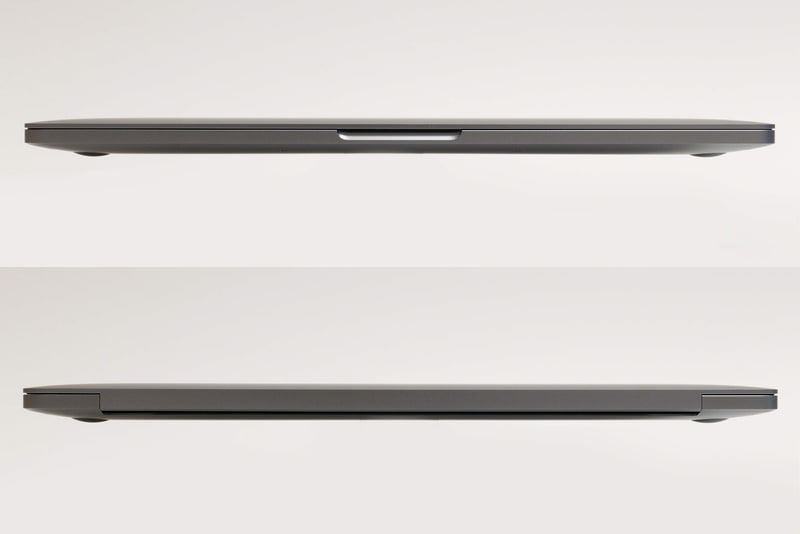 本体前面と本体背面