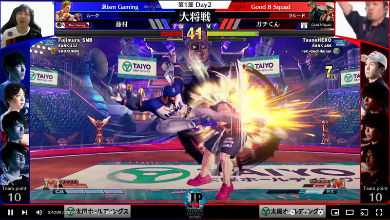 どの試合も最終ラウンドまでもつれる展開が続くも、最終的に接戦を制したのはガチくんラシードだ