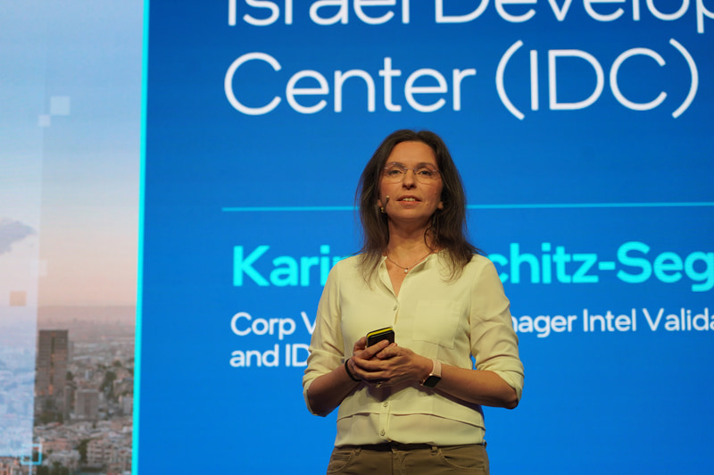 Intel 執行役員 兼 Intel バリデーションエンジニアリング事業部 事業部長 兼 IDC 事業部長 カリン・アジッツ-シーゲル氏