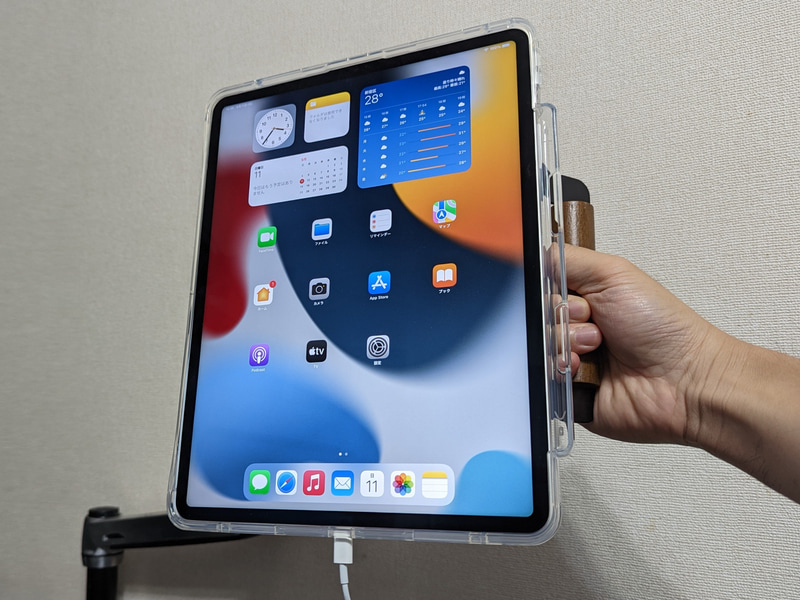 これならば縦向きに回転させるのもお手の物だ