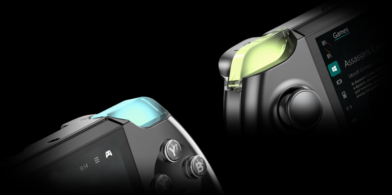 L1/R1にLEDイルミネーション内蔵