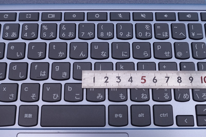 主要キーのキーピッチ