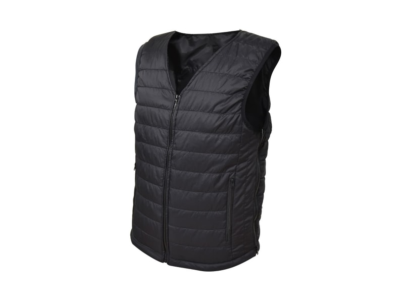 ポケットまで温かい「洗えるヒーターベスト」