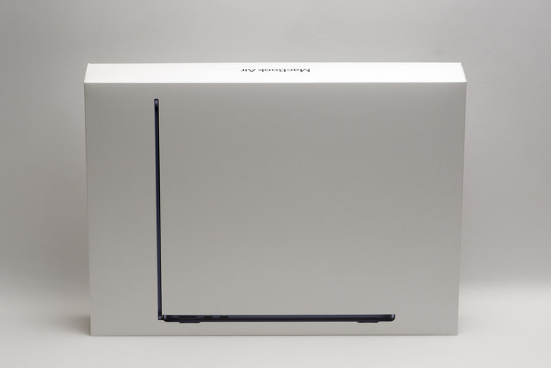 届いたM2 MacBook Air