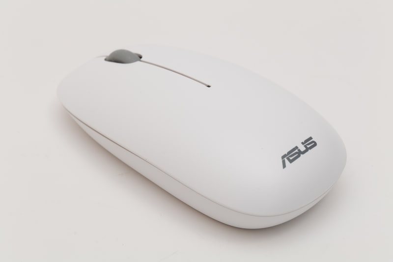 マウスは2ボタン+1ホイール方式