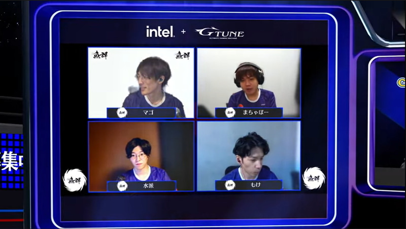 ホームは魚群で、出場メンバーはマゴ、まちゃぼー、水派、もけ