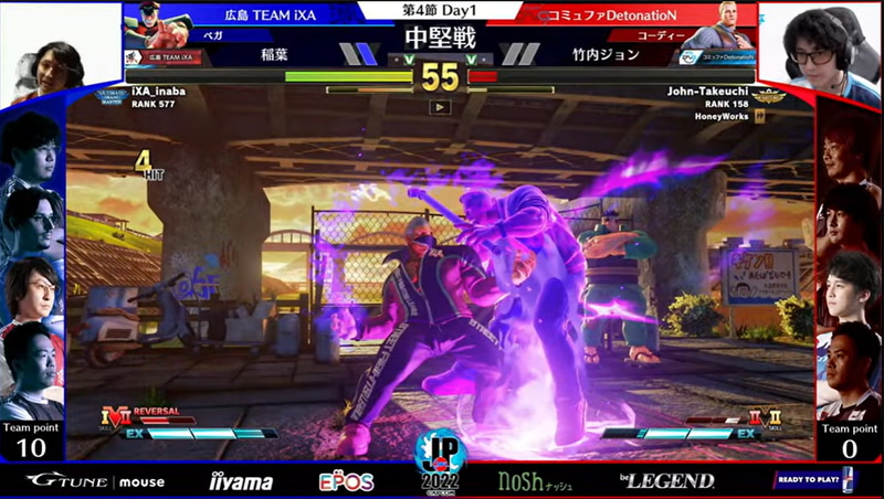 全体的に稲葉ベガが支配しているような展開が続き、そのまま2本連取で稲葉ベガが勝利した