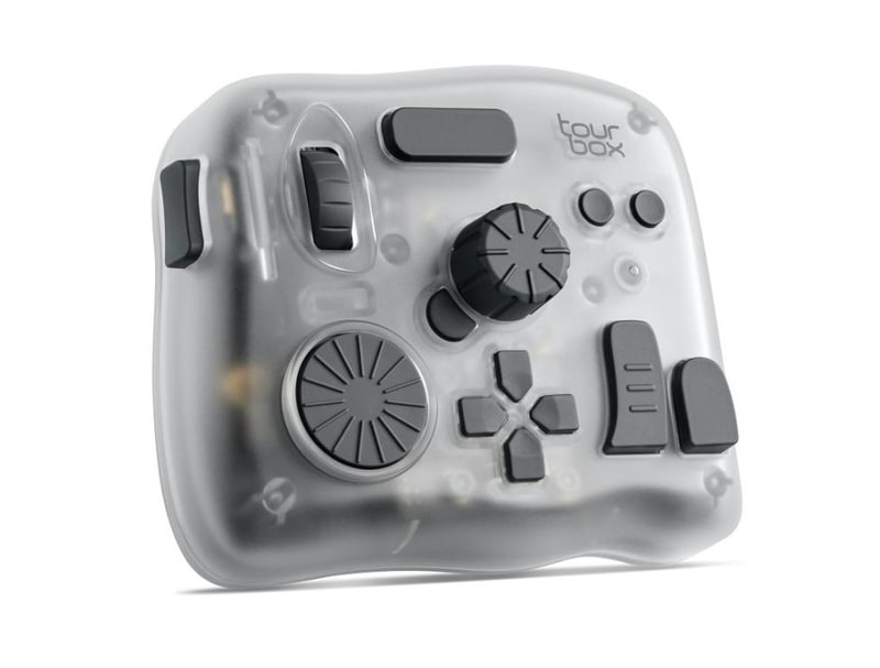 TourBox Elite限定カラーモデル「クリアー・トランスパレント」