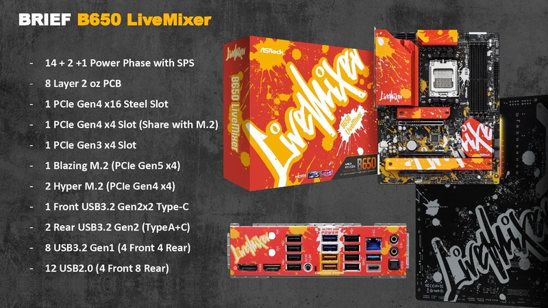 B650 LiveMixer