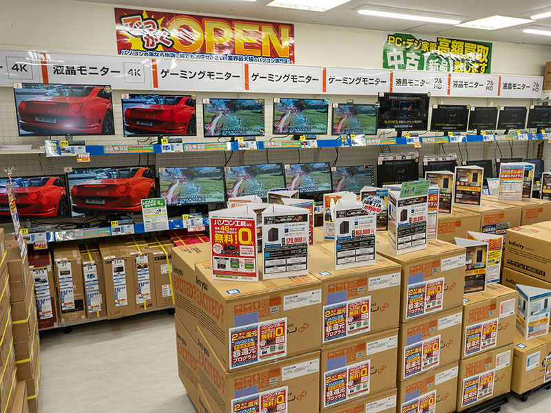 モニター売り場