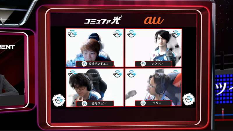 アウェイはコミュファDetonatioNで、出場メンバーは板橋ザンギエフ、ナウマン、竹内ジョン、うりょ