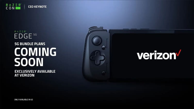 Razer Edge 5Gはベライゾン専売