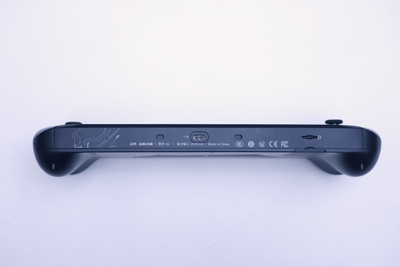 本体底面のインターフェイス