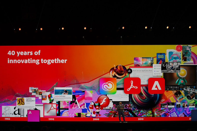 Adobeクリエイターツールの40年の歴史