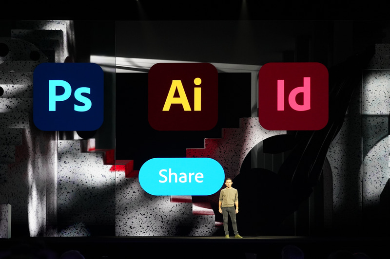 Creative Cloudの主要アプリケーションでこのプレビュー共有機能が導入される