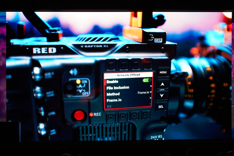 REDのカメラが対応予定