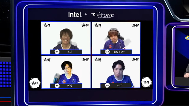 ホームは魚群で、出場メンバーはマゴ、まちゃぼー、水派、もけ