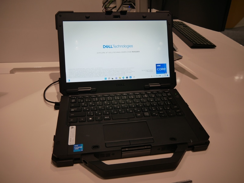 Latitide 7330 Rugged。5G対応の13型堅牢ノートだ