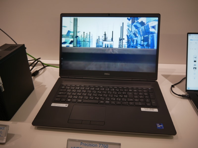 シェアを高めているワークステーション。AIを搭載した最上位17型モバイルワークステーション「Precision 7760」